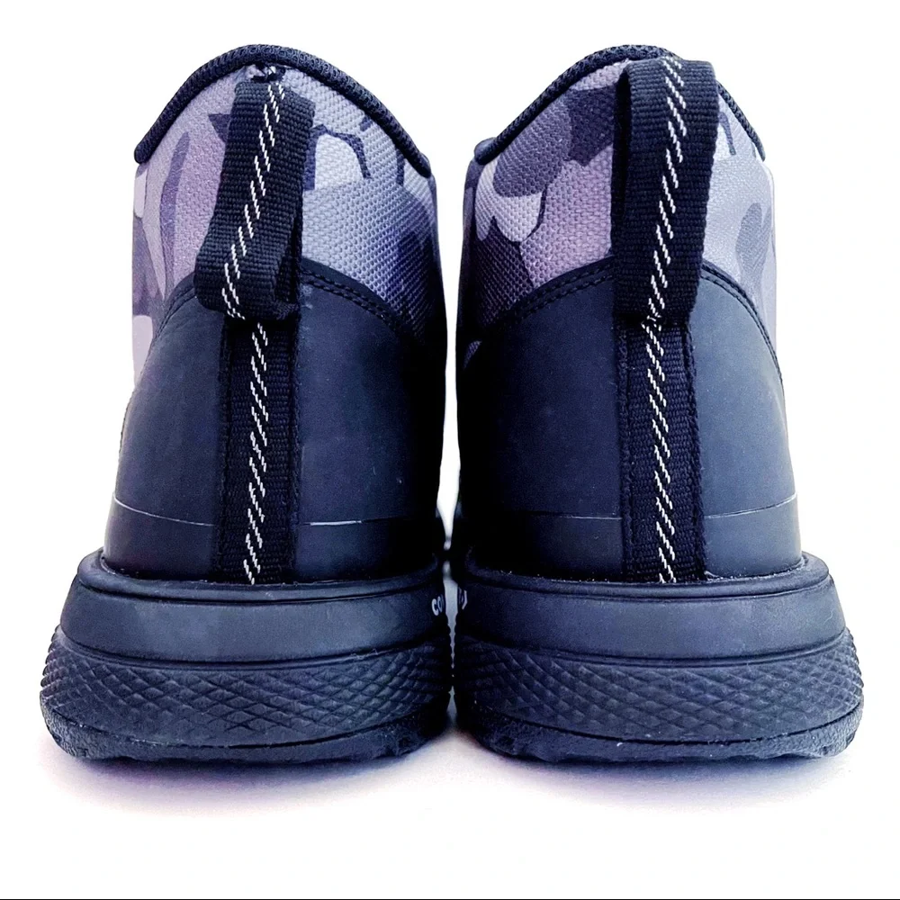 Converse Star Series BB Mid Basketball Sneakers Mens Size 8 Shoes Black Camo - Picture 3 of 10